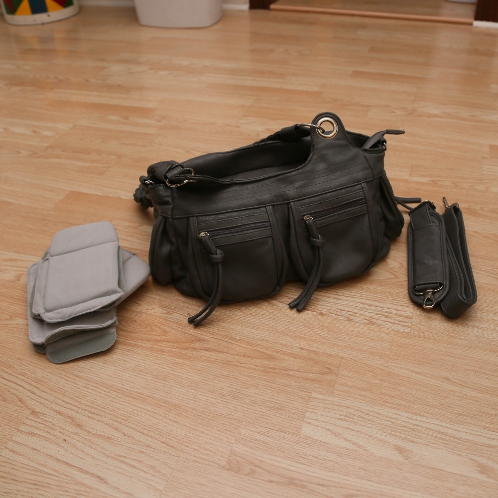 Epiphanie Grey Camera Bag